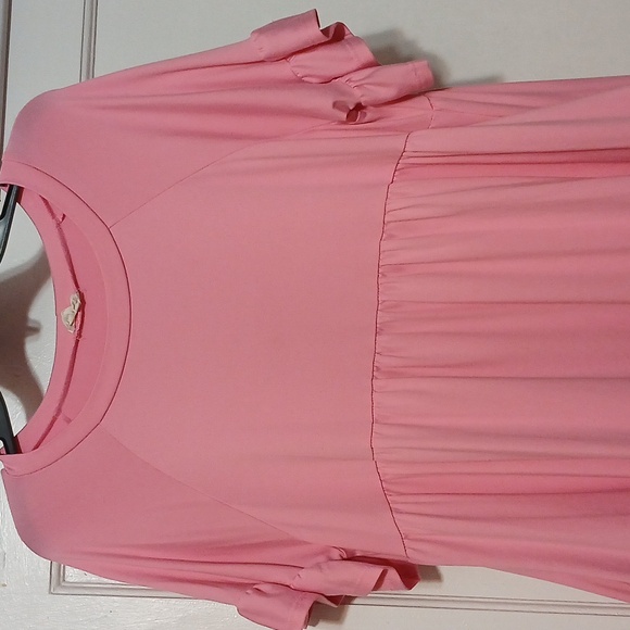 Pink baby doll dress with pockets XL - Picture 5 of 6